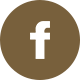 Brown circle with a white lowercase "f" in the center.